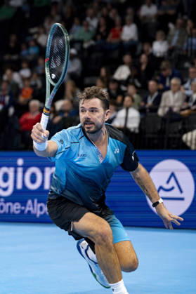 TENNIS : ATP, Tennis Herren 250 - Grand Tennis AURA - Decines (France) 21 10 2026 Stan Wawrinka (SUI) vs Martin Landaluce (ESP) during the tournament of the Auvergne Rhône-Alpes Grand Prix at the LDLC Arena in Décines on October 21, 2026. Photo Sandrine Thesillat PsNewZ  Copyright: xSandrinexTHESILLATx