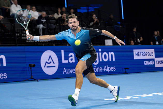 TENNIS : ATP, Tennis Herren 250 - Grand Tennis AURA - Decines (France) 21 10 2026 Stan Wawrinka (SUI) vs Martin Landaluce (ESP) during the tournament of the Auvergne Rhône-Alpes Grand Prix at the LDLC Arena in Décines on October 21, 2026. Photo Sandrine Thesillat PsNewZ  Copyright: xSandrinexTHESILLATx