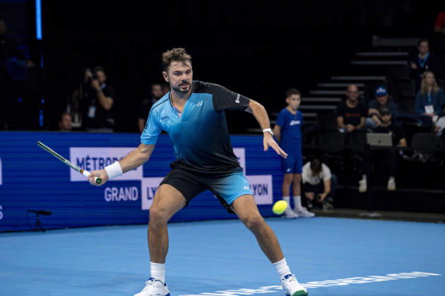 TENNIS : ATP, Tennis Herren 250 - Grand Tennis AURA - Decines (France) 21 10 2026 Stan Wawrinka (SUI) vs Martin Landaluce (ESP) during the tournament of the Auvergne Rhône-Alpes Grand Prix at the LDLC Arena in Décines on October 21, 2026. Photo Sandrine Thesillat PsNewZ  Copyright: xSandrinexTHESILLATx