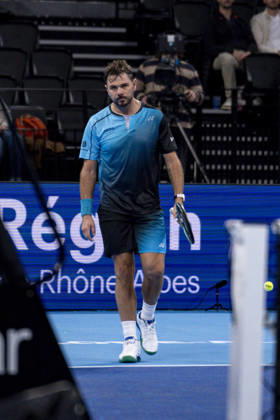 TENNIS : ATP, Tennis Herren 250 - Grand Tennis AURA - Decines (France) 21 10 2026 Stan Wawrinka (SUI) vs Martin Landaluce (ESP) during the tournament of the Auvergne Rhône-Alpes Grand Prix at the LDLC Arena in Décines on October 21, 2026. Photo Sandrine Thesillat PsNewZ  Copyright: xSandrinexTHESILLATx
