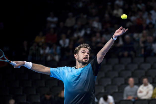TENNIS : ATP, Tennis Herren 250 - Grand Tennis AURA - Decines (France) 21 10 2026 Stan Wawrinka (SUI) vs Martin Landaluce (ESP) during the tournament of the Auvergne Rhône-Alpes Grand Prix at the LDLC Arena in Décines on October 21, 2026. Photo Sandrine Thesillat PsNewZ  Copyright: xSandrinexTHESILLATx