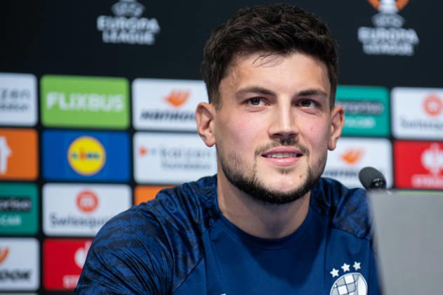 Dinamo Zagreb press and training: UEFA Europa League Niko Galesic of GNK Dinamo Zagreb speak on a press conference, PK, Pressekonferenz at Makismir Stadium on October 21, 2026. in Zagreb, Croatia ahead of UEFA Europa League match between GNK Dinamo Zagreb and N.E.C. Nijmegen.  LukaxAntunac PIXSELL