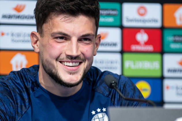 Dinamo Zagreb press and training: UEFA Europa League Niko Galesic of GNK Dinamo Zagreb speak on a press conference, PK, Pressekonferenz at Makismir Stadium on October 21, 2026. in Zagreb, Croatia ahead of UEFA Europa League match between GNK Dinamo Zagreb and N.E.C. Nijmegen.  LukaxAntunac PIXSELL