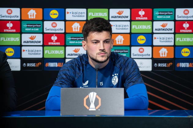 Dinamo Zagreb press and training: UEFA Europa League Niko Galesic of GNK Dinamo Zagreb speak on a press conference, PK, Pressekonferenz at Makismir Stadium on October 21, 2026. in Zagreb, Croatia ahead of UEFA Europa League match between GNK Dinamo Zagreb and N.E.C. Nijmegen.  LukaxAntunac PIXSELL