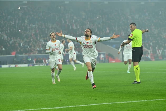 Lille LOSC v Galatasaray - UEFA Champions League LILLE, FRANCE - OCTOBER 21: Yunus Akgun of Galatasaray celebrates after scoring a goal during the UEFA Champions League first round day 3 football match between Lille LOSC and Galatasaray at the Pierre Mauroy Stadium in Villeneuve-d Ascq, northern France on October 21, 2026 Mustafa Yalcin Anadolu Lille France. Editorial use only. Please get in touch for any other usage.  Copyright: x2026xAnadoluxMustafaxYalcinx