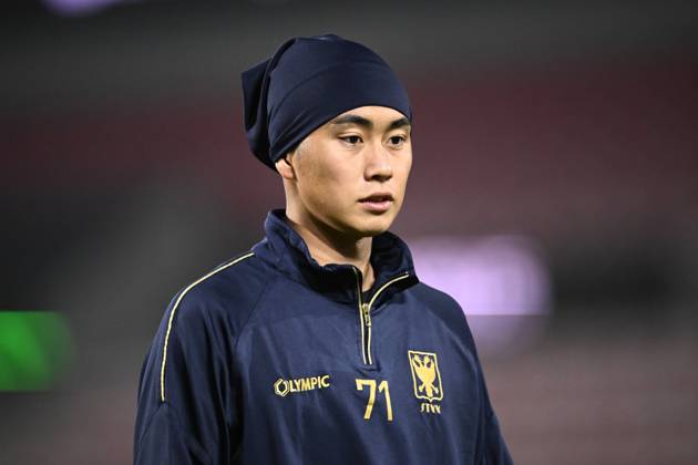 FC Midtjylland v Sint-Truidense VV - UEFA Conference League Media Activities 21 10 2026 HERNING, DENMARK - OCTOBER 21 : Araki Ryotaro midfielder of Sint-Truidense VV pictured during a training session ahead of the UEFA Conference League 2026 27 League Phase matchday 2 match between FC Midtjylland and Sint-Truidense VV on October 21, 2026 in Herning, Denmark, 21 10 2026 Herning Denmark Copyright: xTomasxSiskx