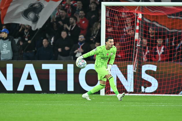 Lille v Galatasaray - UEFA Champions League LILLE, FRANCE - OCTOBER 21: Goalkeeper Ugurcan Cakir of Galatasaray in action during UEFA Champions League match between Lille and Galatasaray at Stade Pierre-Mauroy (Pierre Mauroy Stadium) in Lille, France on October 21, 2026. Esra Okumus Anadolu Lille France. Editorial use only. Please get in touch for any other usage.  Copyright: x2026xAnadoluxEsraxOkumusx