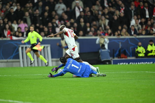 Lille LOSC v Galatasaray - UEFA Champions League LILLE, FRANCE - OCTOBER 21: Victor Osimhen of Galatasaray in action during UEFA Champions League match between Lille and Galatasaray at Stade Pierre-Mauroy (Pierre Mauroy Stadium) in Lille, France on October 21, 2026. Mustafa Yalcin Anadolu Lille France. Editorial use only. Please get in touch for any other usage.  Copyright: x2026xAnadoluxMustafaxYalcinx