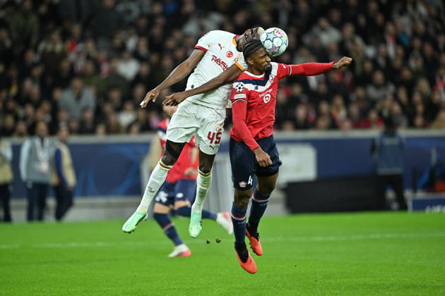 Lille LOSC v Galatasaray - UEFA Champions League LILLE, FRANCE - OCTOBER 21: Victor Osimhen (45) of Galatasaray in action during UEFA Champions League match between Lille and Galatasaray at Stade Pierre-Mauroy (Pierre Mauroy Stadium) in Lille, France on October 21, 2026. Mustafa Yalcin Anadolu Lille France. Editorial use only. Please get in touch for any other usage. Copyright: x2026xAnadoluxMustafaxYalcinx