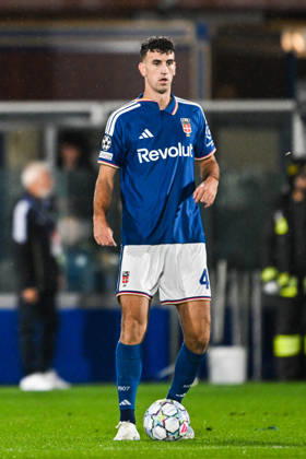 Jacobo Ramón of Calcio Como in action during the UEFA Champions League stage match Phase MD3 between Calcio Como and Manchester United, ManU Football Club at the Giuseppe Sinigaglia stadium in Como, north Italy -October 21, 2026 - Soccer.  Copyright: xTizianoxBallabio LaPressex