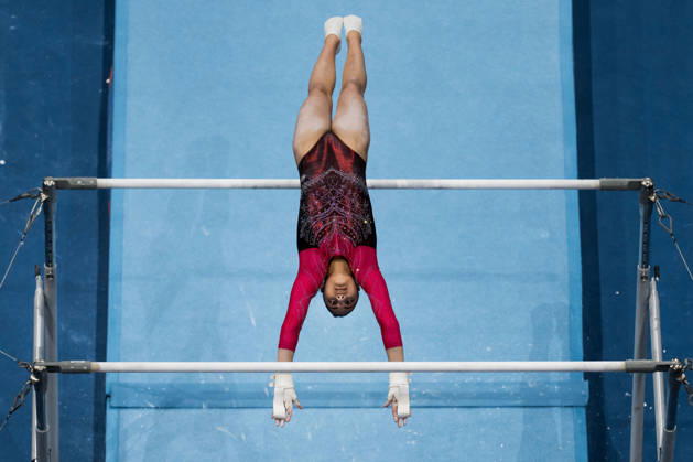 2026 Artistic Gymnastics World Championships, Day 5, Women s Team Final 261021 Liudmila Roshchina of Russia competes in uneven bars during women s team final on day five of the 2026 Artistic Gymnastics World Championships on October 21, 2026 in Rotterdam. Photo: Joel Marklund BILDBYRÅN kod JM JM0863 bbeng artistisk gymnastik artistic gymnastics gymnastik-vm vm artistic gymnastics world championships final lagfinal team final dam Copyright: JOELxMARKLUND BB261021JM002