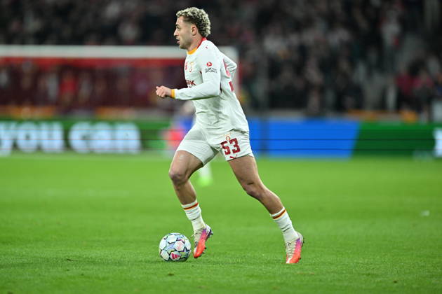 Lille LOSC v Galatasaray - UEFA Champions League LILLE, FRANCE - OCTOBER 21: Baris Alper Yilmaz of Galatasaray in action during UEFA Champions League match between Lille and Galatasaray at Stade Pierre-Mauroy (Pierre Mauroy Stadium) in Lille, France on October 21, 2026. Mustafa Yalcin Anadolu Lille France. Editorial use only. Please get in touch for any other usage. Copyright: x2026xAnadoluxMustafaxYalcinx