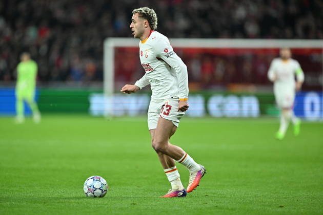 Lille LOSC v Galatasaray - UEFA Champions League LILLE, FRANCE - OCTOBER 21: Baris Alper Yilmaz of Galatasaray in action during UEFA Champions League match between Lille and Galatasaray at Stade Pierre-Mauroy (Pierre Mauroy Stadium) in Lille, France on October 21, 2026. Mustafa Yalcin Anadolu Lille France. Editorial use only. Please get in touch for any other usage. Copyright: x2026xAnadoluxMustafaxYalcinx