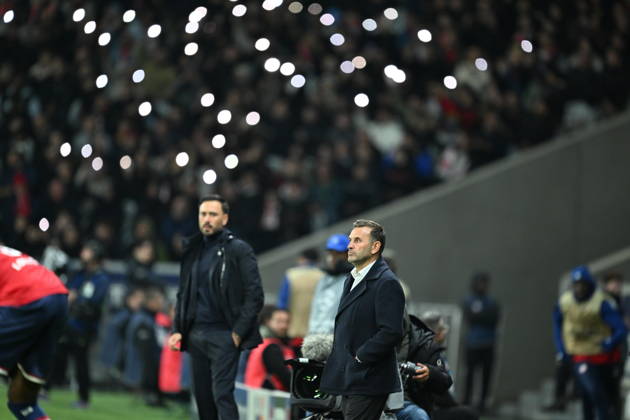 Lille LOSC v Galatasaray - UEFA Champions League LILLE, FRANCE - OCTOBER 21: Okan Buruk head coach of Galatasaray follows the UEFA Champions League match between Lille and Galatasaray at Stade Pierre-Mauroy (Pierre Mauroy Stadium) in Lille, France on October 21, 2026. Mustafa Yalcin Anadolu Lille France. Editorial use only. Please get in touch for any other usage. Copyright: x2026xAnadoluxMustafaxYalcinx