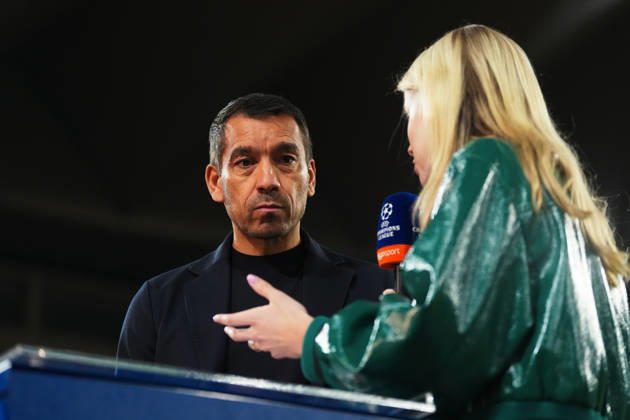 UEFA Champions League: Real Betis Balompie v Feyenoord Rotterdam Seville - coach Giovanni van Bronckhorst of Feyenoord the competition round of the UEFA Champions League season. The match is set between Real Betis Balompie and Feyenoord Rotterdam at Estadio La Cartuja on 21 October 2026 in Seville, Spain. Copyright: xYannickxVerhoevenx
