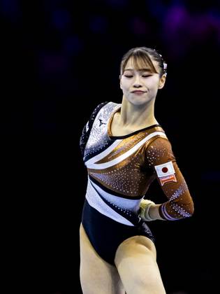 ROTTERDAM - Aiko Sugihara (JPN) during the team final at the World Gymnastics Championships in Rotterdam Ahoy. IRIS VAN DEN BROEK ANP xVIxANPxSportx xxANPxIVx 573184823 originalFilename: 573184823.jpg