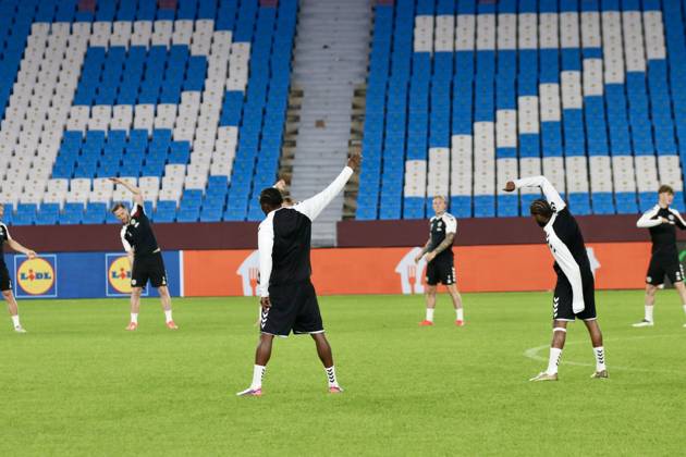 Ahead of Trabzonspor v Hearts - UEFA Conference League TRABZON, TURKIYE - OCTOBER 21: Players of Hearts attend training session ahead of Papara Park Stadium ahead of their upcoming UEFA Conference League football match against Trabzonspor, in Trabzon, Turkiye on October 21, 2026. Enes Sansar Anadolu Trabzon Turkey. Editorial use only. Please get in touch for any other usage.  Copyright: x2026xAnadoluxEnesxSansarx