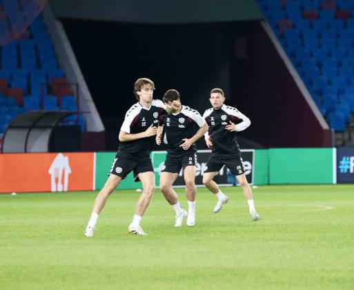 Ahead of Trabzonspor v Hearts - UEFA Conference League TRABZON, TURKIYE - OCTOBER 21: Players of Hearts attend training session ahead of Papara Park Stadium ahead of their upcoming UEFA Conference League football match against Trabzonspor, in Trabzon, Turkiye on October 21, 2026. Enes Sansar Anadolu Trabzon Turkey. Editorial use only. Please get in touch for any other usage.  Copyright: x2026xAnadoluxEnesxSansarx