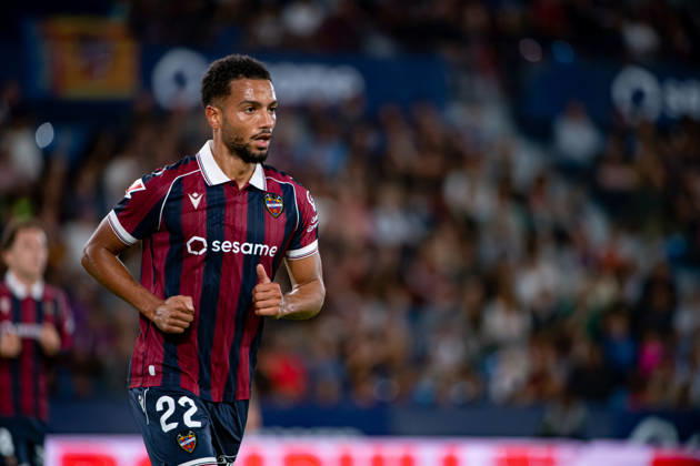 October 21, 2026, Valencia, Valencia, Spain: JEREMY TOLJAN of Levante UD during the LaLiga EA Sports, match between Levante UD and Athletic Club at Ciutat de Valencia stadium Soccer 2026: LaLiga: Levante UD - Athletic Club  - ZUMAs385 20261021_zsp_s385_015 Copyright: xLeopoldxSoglox