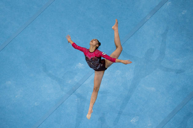 2026 Artistic Gymnastics World Championships, Day 5, Women s Team Final 261021 Liudmila Roshchina of Russia competes in floor exercise during women s team final on day five of the 2026 Artistic Gymnastics World Championships on October 21, 2026 in Rotterdam. Photo: Joel Marklund BILDBYRÅN kod JM JM0863 bbeng artistisk gymnastik artistic gymnastics gymnastik-vm vm artistic gymnastics world championships final lagfinal team final dam Copyright: JOELxMARKLUND BB261021JM021