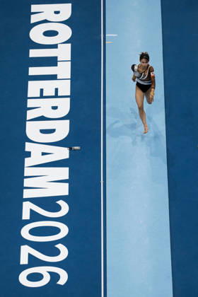 2026 Artistic Gymnastics World Championships, Day 5, Women s Team Final 261021 Aiko Sugihara of Japan competes in vault during women s team final on day five of the 2026 Artistic Gymnastics World Championships on October 21, 2026 in Rotterdam. Photo: Joel Marklund BILDBYRÅN kod JM JM0863 bbeng artistisk gymnastik artistic gymnastics gymnastik-vm vm artistic gymnastics world championships final lagfinal team final dam Copyright: JOELxMARKLUND BB261021JM029