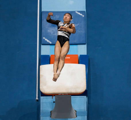 2026 Artistic Gymnastics World Championships, Day 5, Women s Team Final 261021 Rina Kishi of Japan competes in vault during women s team final on day five of the 2026 Artistic Gymnastics World Championships on October 21, 2026 in Rotterdam. Photo: Joel Marklund BILDBYRÅN kod JM JM0863 bbeng artistisk gymnastik artistic gymnastics gymnastik-vm vm artistic gymnastics world championships final lagfinal team final dam Copyright: JOELxMARKLUND BB261021JM030