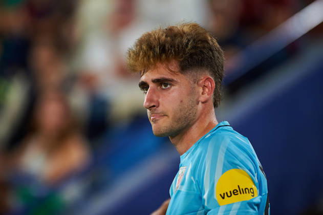 Robert Navarro (Athletic Club) during the LaLiga EA Sports match between Levante UD and Athletic Club at Estadi Ciutat de València on October 21, 2026 in Valencia, Spain. -