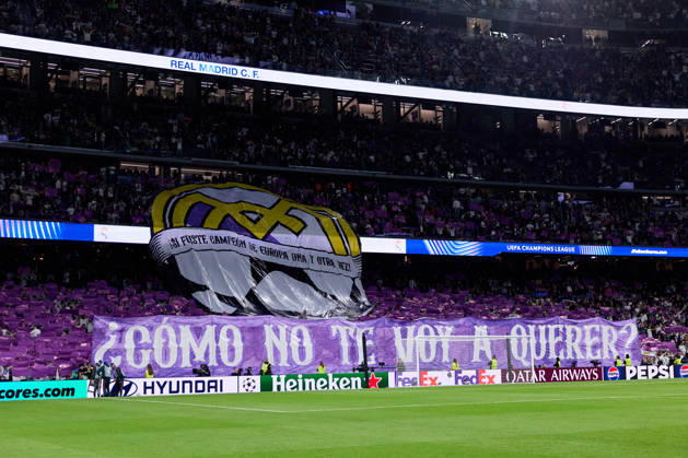 October 21, 2026, Madrid, Madrid, Spain: Real Madrid fans during UEFA Champions League football match between Real Madrid CF and RB Leipzig at Santiago Bernabeu Stadium in Madrid, Spain, October 21, 2026 Soccer 2026: Real Madrid CF Vs RB Leizpig  - ZUMAa206 20261021_zsp_a206_006 Copyright: xRubenxAlbarranx
