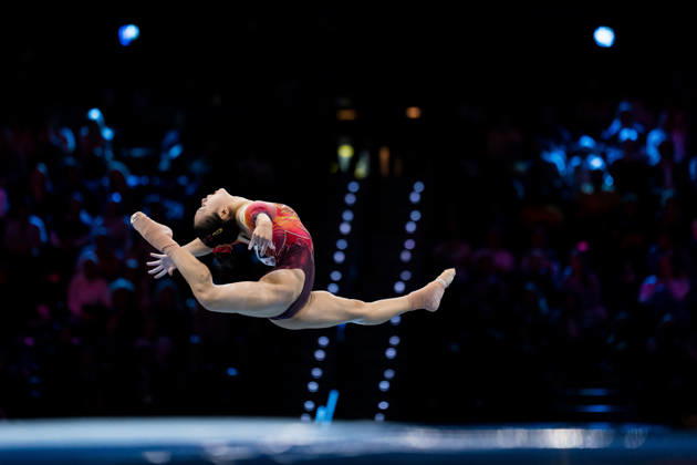 2026 Artistic Gymnastics World Championships, Day 5, Women s Team Final 261021 Qingying Zhang of China competes in floor exercise during women s team final on day five of the 2026 Artistic Gymnastics World Championships on October 21, 2026 in Rotterdam. Photo: Joel Marklund BILDBYRÅN kod JM JM0863 bbeng artistisk gymnastik artistic gymnastics gymnastik-vm vm artistic gymnastics world championships final lagfinal team final dam Copyright: JOELxMARKLUND BB261021JM040