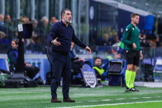 Arda Turan Head Coach of FC Shakhtar Donetsk gestures during UEFA Champions League 2026 27 League Phase - Matchday 3 football match between FC Internazionale and FC Shakhtar Donetsk. Italy Copyright: xBEAUTIFULxSPORTS Carabellix