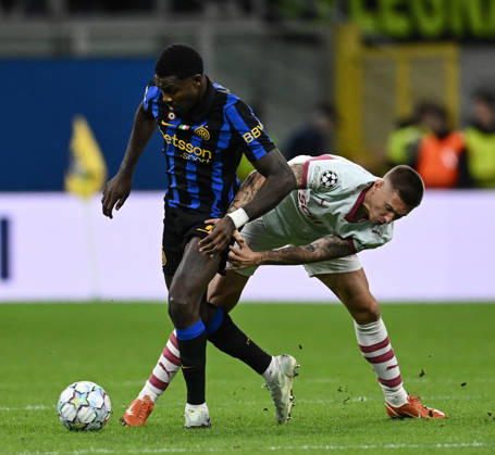 Db Milano 21 10 2026 - Champions League Inter-Shakhtar Donetsk foto Daniele Buffa Image nella foto: Marcus Thuram-Oleh Ocheretko 