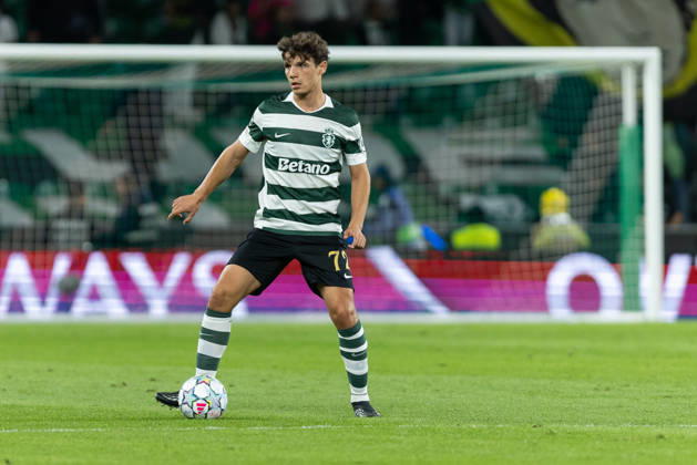 October 21, 2026, Lisbon, Lisbon, Portugal: Sporting defender from Portugal EDUARDO QUARESMA (72) in action during the game for the League Phase for the UEFA Champions League between Sporting and LASK Linz at Estadio Jose de Alvalade Lisbon Portugal - ZUMAs359 20261021_zsp_s359_014 Copyright: xAlexandrexdexSousax