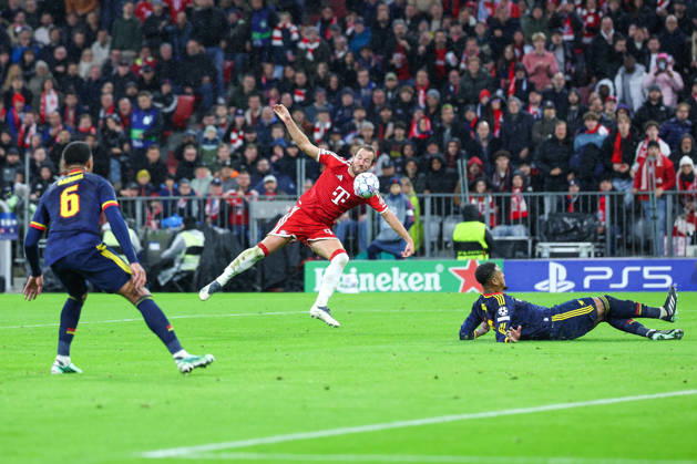 21.10.2026, GER, Fussball, Herren, UEFA Champions League, Saison 2026 2027, 3. Spieltag, FC Bayern München vs. FC Arsenal Harry Kane ( FC Bayern München 9 ), mitte München Allianz Arena Bayern Deutschland Copyright: xNordphoto Schneiderx