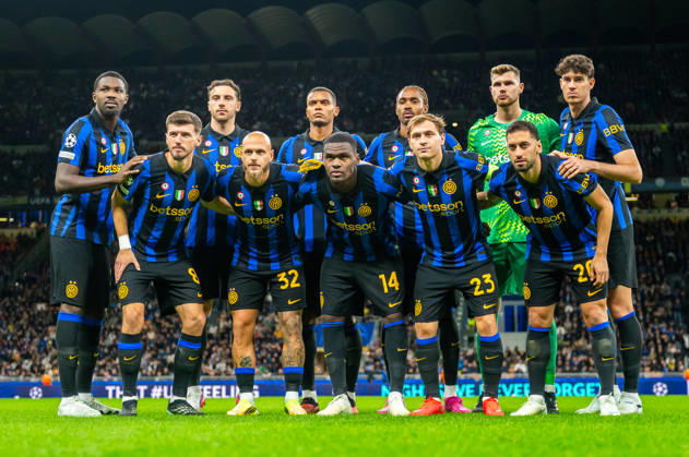 Internazionale Milano team photo before UEFA Champions League 2026 27 league phase game between Internazionale Milano and FC Shakhtar Donetsk (Gleb Soboliev Ball Raw Images) Milan San Siro Italy Copyright: xGlebxSobolievx glebsoboliev_inter_shakhtar_004