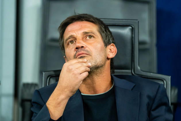 Christian Chivu seen during UEFA Champions League 2026 27 league phase game between Internazionale Milano and FC Shakhtar Donetsk (Gleb Soboliev Ball Raw Images) Milan San Siro Italy Copyright: xGlebxSobolievx glebsoboliev_inter_shakhtar_006