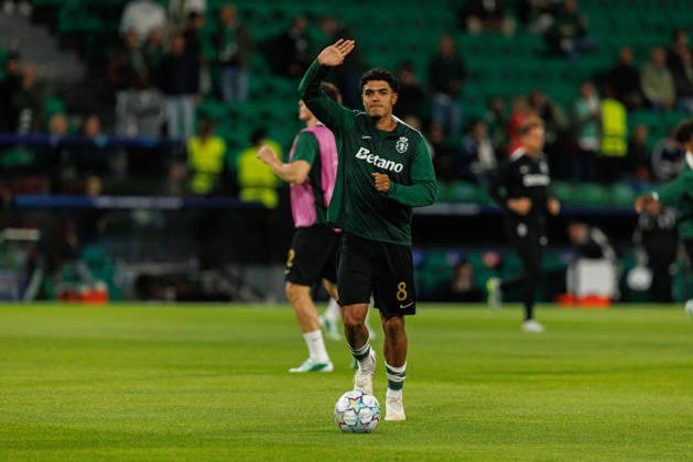Joao Simoes seen in football match between Sporting CP and LASK in UEFA Champions League 2026 27 at Estadio JosÃ Alvalade, Lisboa, Portugal (Luis Loureiro Ball Raw Images PT) Lisboa Estadio JosÃ Alvalade Portugal Copyright: xLuisxLoureirox LloureiroSPCxLUSK-0894