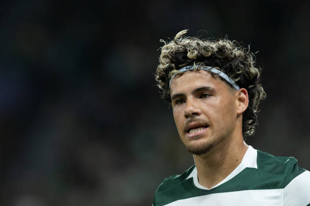 October 21, 2026, Lisbon, Lisbon, Portugal: Sporting defender from Uruguay MAXI ARAUJO (20) in action during the game for the League Phase for the UEFA Champions League between Sporting and LASK Linz at Estadio Jose de Alvalade Lisbon Portugal - ZUMAs359 20261021_zsp_s359_018 Copyright: xAlexandrexdexSousax