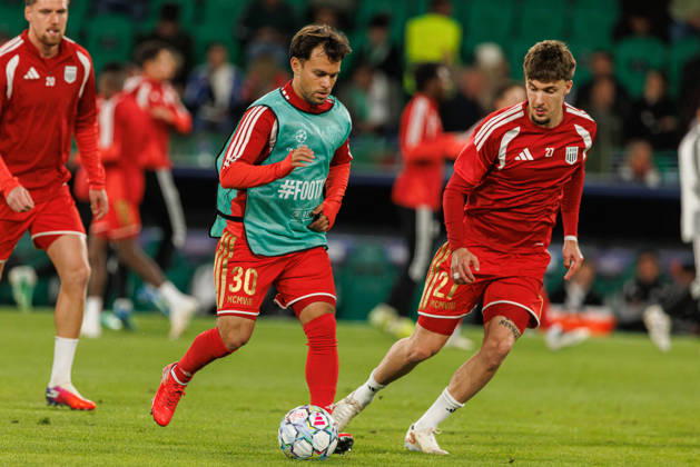 Sascha Horvath seen in football match between Sporting CP and LASK in UEFA Champions League 2026 27 at Estadio JosÃ Alvalade, Lisboa, Portugal (Luis Loureiro Ball Raw Images PT) Lisboa Estadio JosÃ Alvalade Portugal Copyright: xLuisxLoureirox LloureiroSPCxLUSK-1200