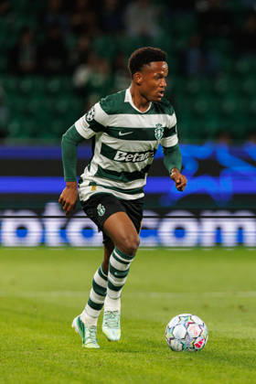 Geny Catamo seen in football match between Sporting CP and LASK in UEFA Champions League 2026 27 at Estadio JosÃ Alvalade, Lisboa, Portugal (Luis Loureiro Ball Raw Images PT) Lisboa Estadio JosÃ Alvalade Portugal Copyright: xLuisxLoureirox LloureiroSPCxLUSK-1529