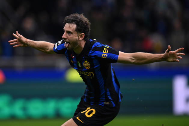 Ec Milano 21 10 2026 - Champions League Inter-Shakhtar Donetsk foto Emanuele Comincini Image nella foto: esultanza gol Carlos Augusto