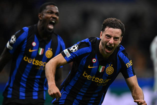 Ec Milano 21 10 2026 - Champions League Inter-Shakhtar Donetsk foto Emanuele Comincini Image nella foto: esultanza gol Carlos Augusto