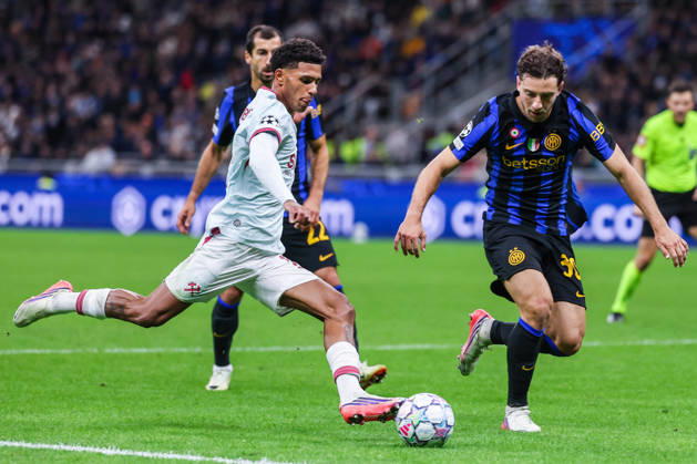 SOCCER - UEFA Champions League - Inter - FC Internazionale vs. Shakhtar Donetsk Photo by IPA ABACAPRESS.COM90005782 - Vinicius Tobias of FC Shakhtar Donetsk in action during the 2026 27 UEFA Champions League group stage—Matchday 3—in the soccer match between FC Internazionale and FC Shakhtar Donetsk. Milan Italy  Copyright: xIPAxSport ABACAx