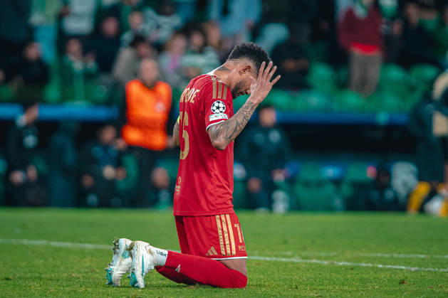 October 21, 2026, Lisbon, Lisbon, Portugal: LISBON, PORTUGAL - OCTOBER 21: LASK s Andres Andrade reacts during the UEFA Champions League match against Sporting CP at Estadio Jose Alvalade on October 21, 2026 in Lisbon, Portugal. ZUMA Press Wire Lisbon Portugal - ZUMAs390 20261021_zsp_s390_011 Copyright: xAlbertoxSeabrax
