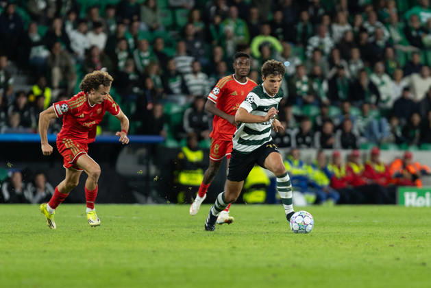 October 21, 2026, Lisbon, Lisbon, Portugal: Sporting defender from Portugal EDUARDO QUARESMA (72) in action during the game for the League Phase for the UEFA Champions League between Sporting and LASK Linz at Estadio Jose de Alvalade Lisbon Portugal - ZUMAs359 20261021_zsp_s359_159 Copyright: xAlexandrexdexSousax