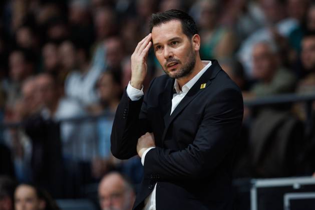 Damir Rancic (KK Croatia Split), Trauer, enttaeuscht, Emotionen Vet Concept Gladiators Trier vs KK Split, Basketball, FIBA Europe Cup, 3. Spieltag, Saison 2026 2027, 21.10.2026 Vet Concept Gladiators Trier vs KK Split, Basketball, FIBA Europe Cup, 3. Spieltag, Saison 2026 2027, 21.10.2026 Copyright: xEibnerxPressefotox EP_ANS