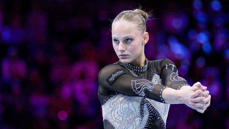 Foto IPP Simone Ferraro Rotterdam 21 ottobre 2026 54th Artistic Gymnastics World Championships Nella foto TONELLI Sofia ITA Italy Photo Press - World Copyrights italy ITALY  Copyright: xR4924_italyphotopressx