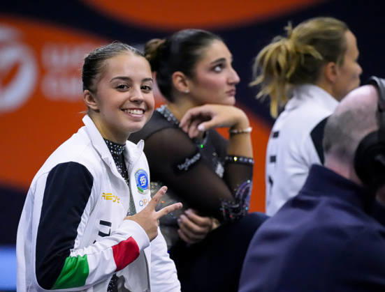 Foto IPP Simone Ferraro Rotterdam 21 ottobre 2026 54th Artistic Gymnastics World Championships Nella foto PEROTTI Giulia ITA Italy Photo Press - World Copyrights italy ITALY  Copyright: xR4924_italyphotopressx