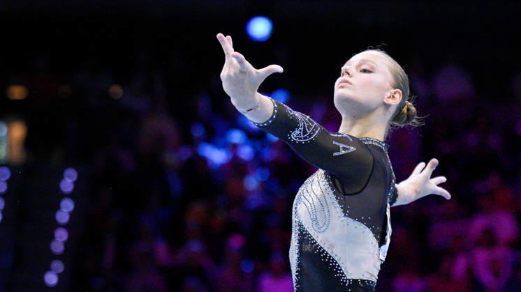 Foto IPP Simone Ferraro Rotterdam 21 ottobre 2026 54th Artistic Gymnastics World Championships Nella foto TONELLI Sofia ITA Italy Photo Press - World Copyrights italy ITALY  Copyright: xR4924_italyphotopressx