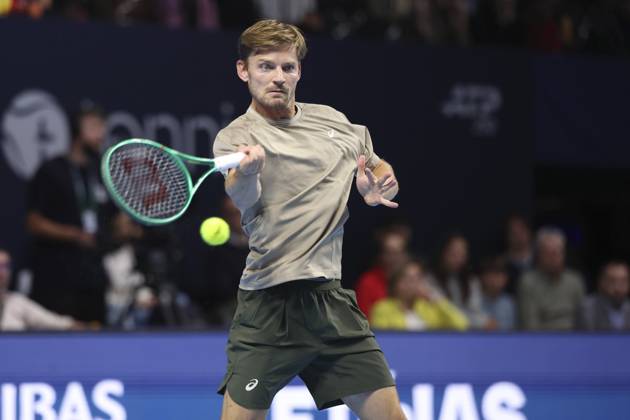 Goffin v Michelsen BNP Paribas Fortis European Open Tennis - 22 10 2026 BRUSSELS, BELGIUM - OCTOBER 22 : David Goffin (BEL) playing against Alex Michelsen (USA) during the BNP Paribas Fortis European Open Round of 16 pictured on October 22, 2026 in Brussels, Belgium, 22 10 2026 Brussels Belgium  Copyright: xXpix