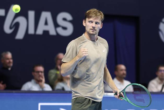 Goffin v Michelsen BNP Paribas Fortis European Open Tennis - 22 10 2026 BRUSSELS, BELGIUM - OCTOBER 22 : David Goffin (BEL) playing against Alex Michelsen (USA) during the BNP Paribas Fortis European Open Round of 16 pictured on October 22, 2026 in Brussels, Belgium, 22 10 2026 Brussels Belgium  Copyright: xXpix